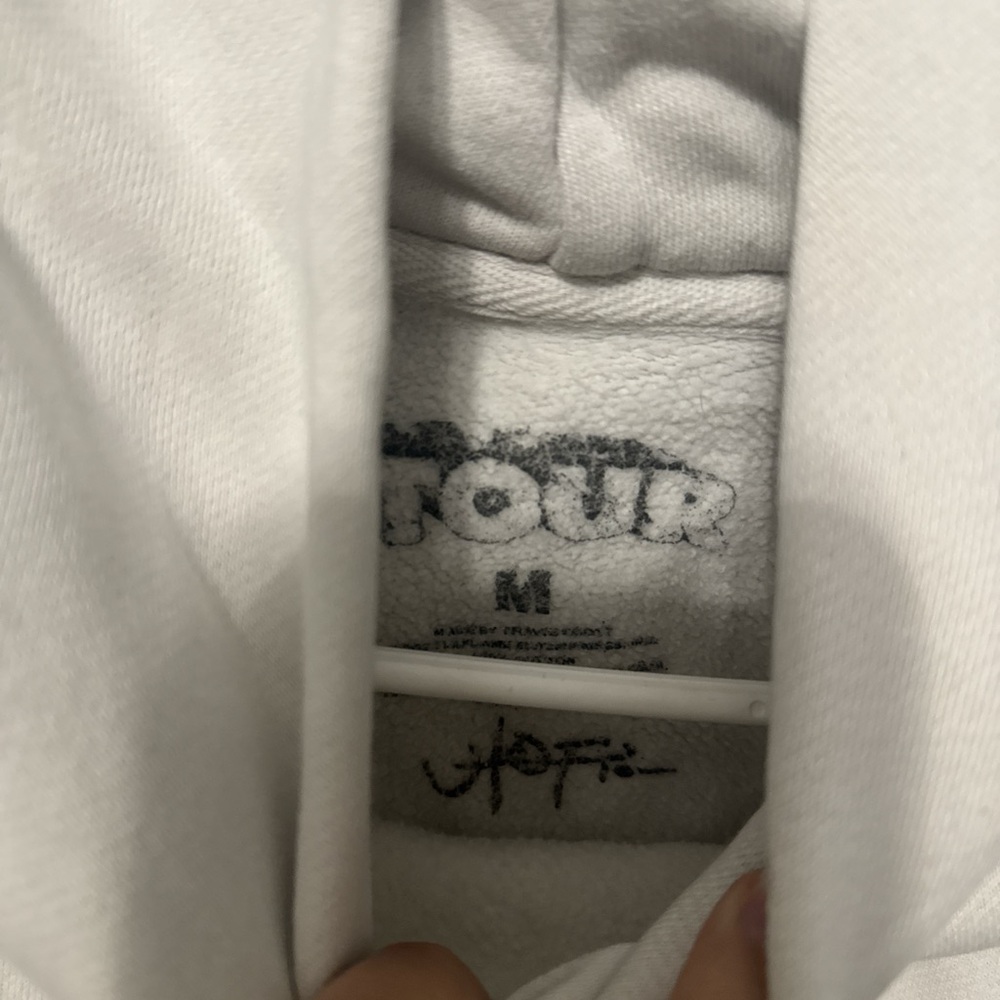 Travis Scott White Hoodie